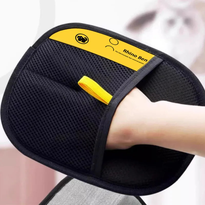 Pet Hair Grooming & Cleaning Glove
